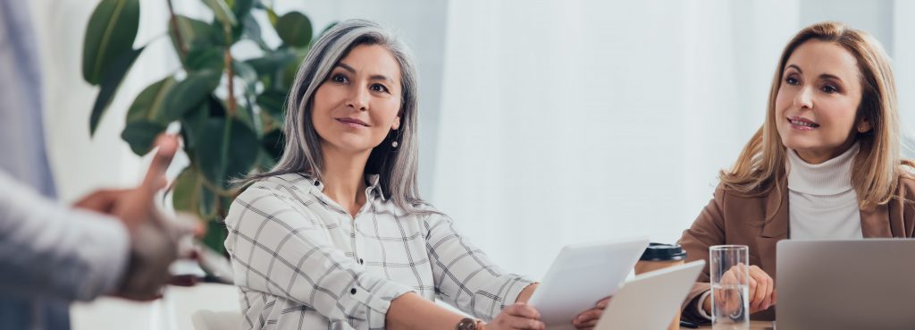 senior outplacement client